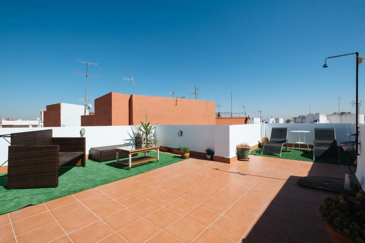 Cozy Attic With Terrace- 1Bd 1Bth- San Vicente Appartement Sevilla Buitenkant foto