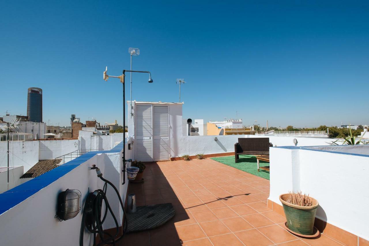 Cozy Attic With Terrace- 1Bd 1Bth- San Vicente Appartement Sevilla Buitenkant foto