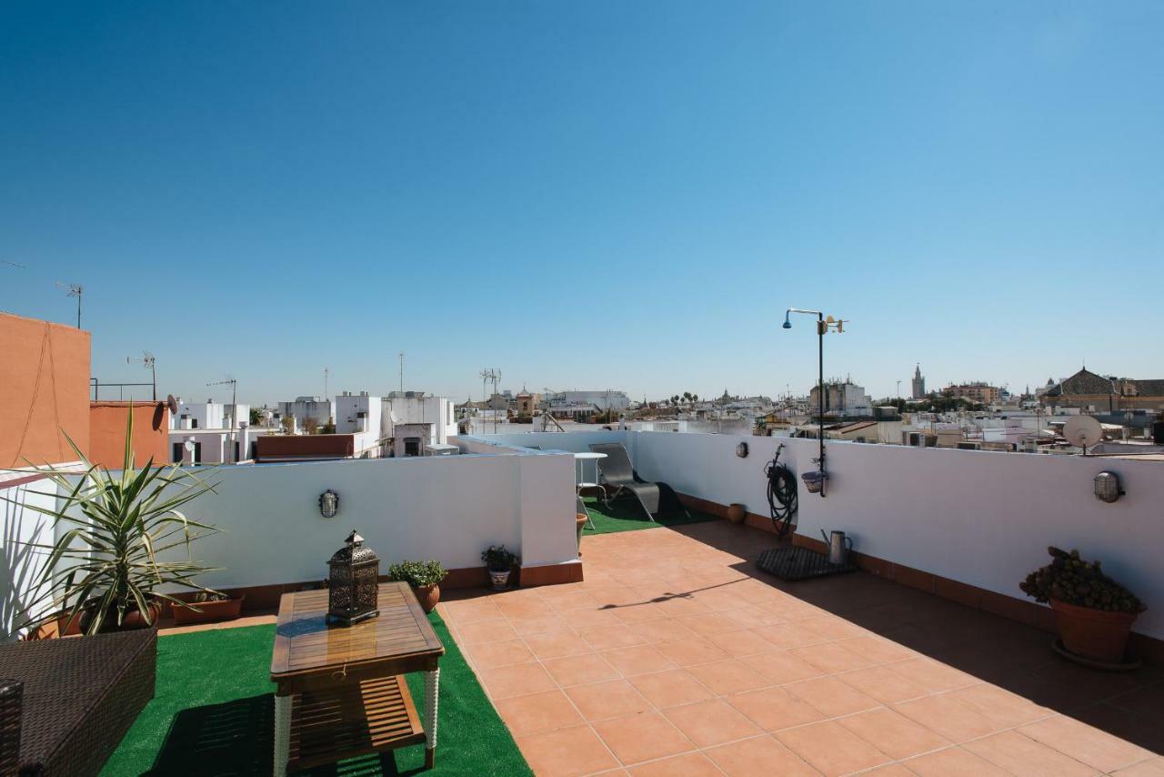 Cozy Attic With Terrace- 1Bd 1Bth- San Vicente Appartement Sevilla Buitenkant foto
