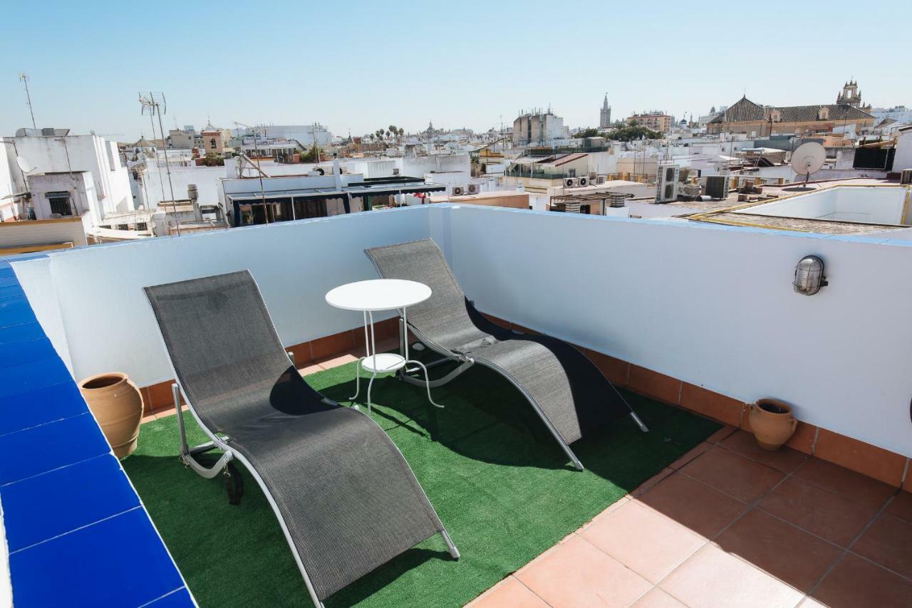 Cozy Attic With Terrace- 1Bd 1Bth- San Vicente Appartement Sevilla Buitenkant foto