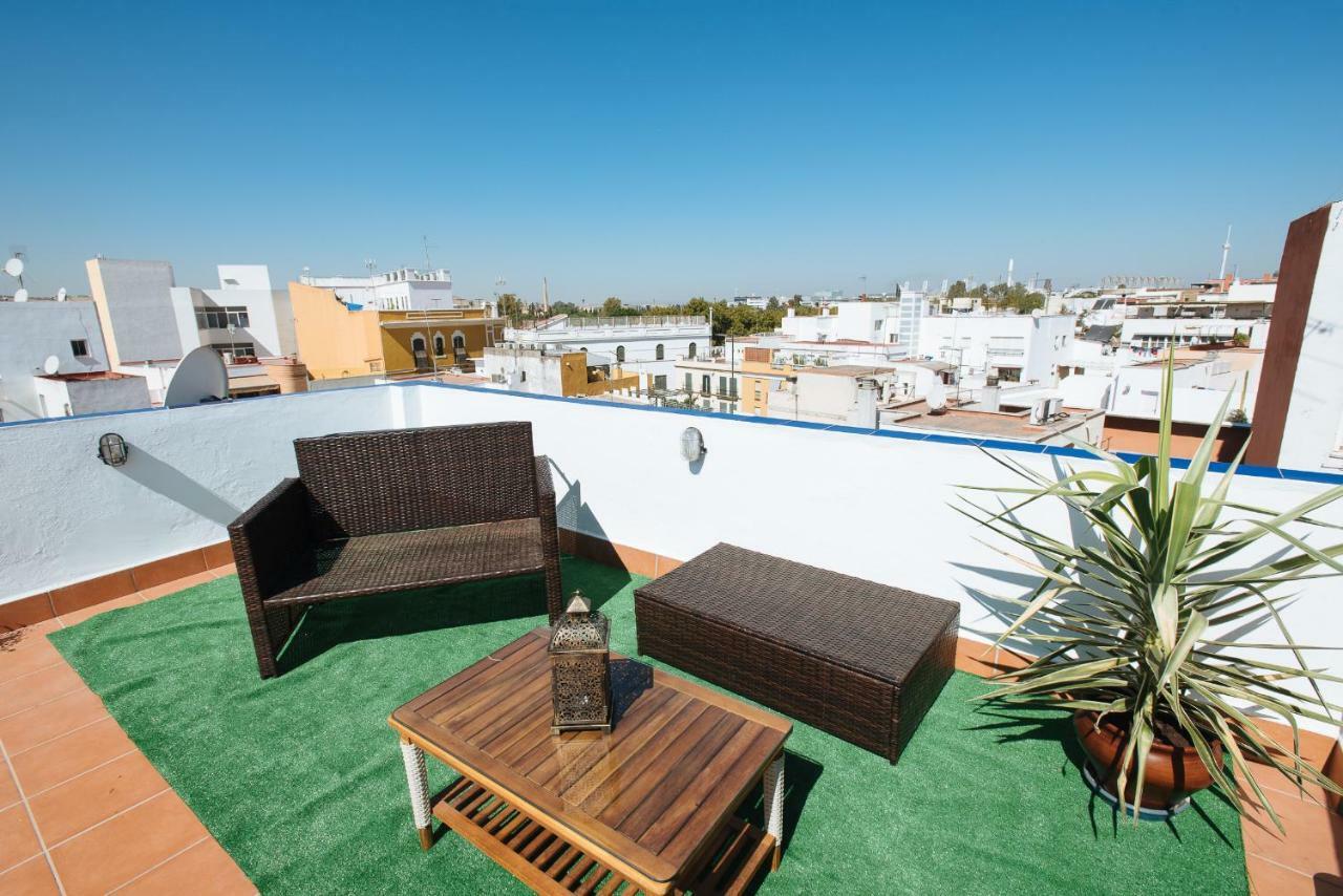 Cozy Attic With Terrace- 1Bd 1Bth- San Vicente Appartement Sevilla Buitenkant foto