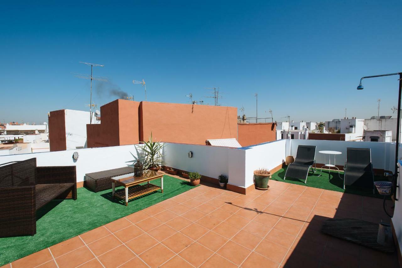 Cozy Attic With Terrace- 1Bd 1Bth- San Vicente Appartement Sevilla Buitenkant foto