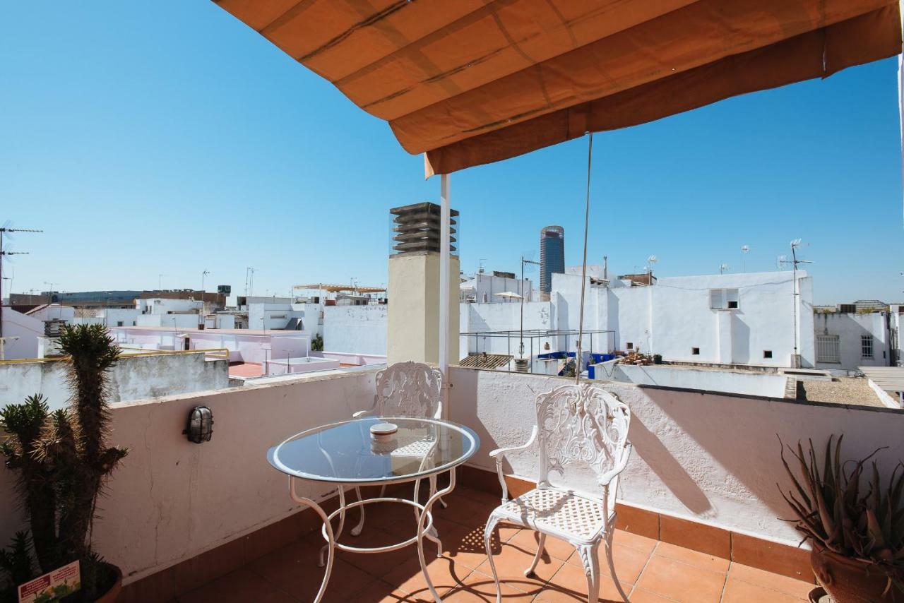 Cozy Attic With Terrace- 1Bd 1Bth- San Vicente Appartement Sevilla Buitenkant foto